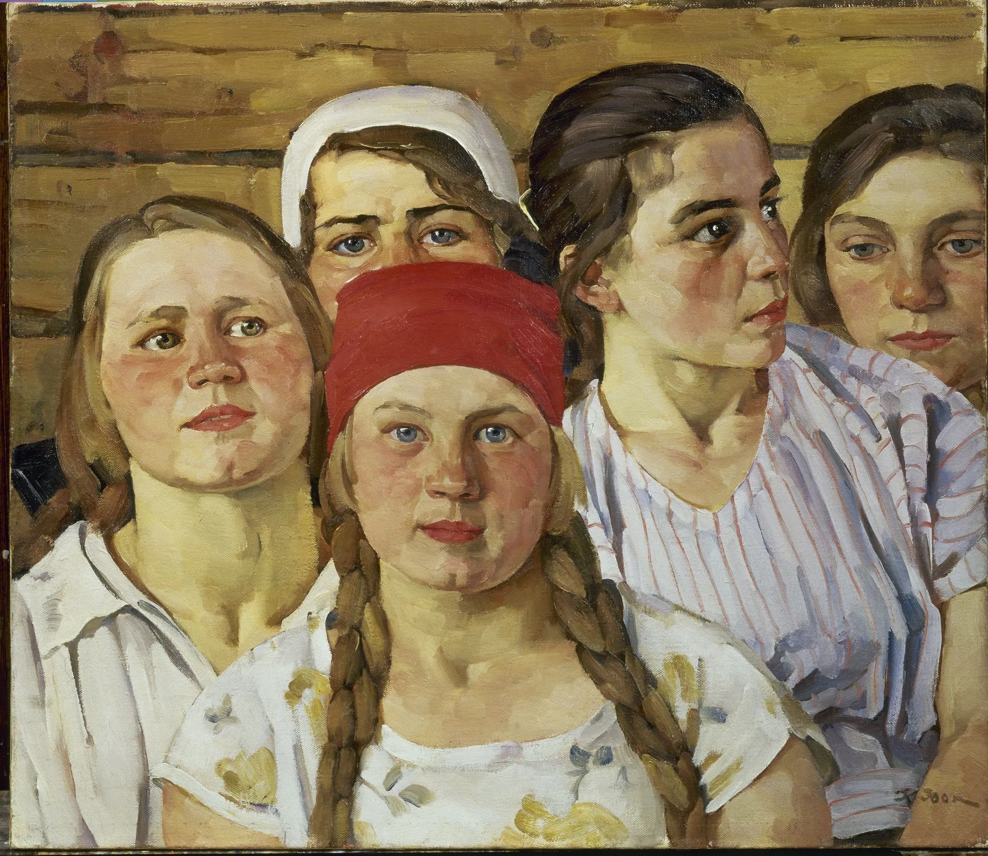 Комсомолки. Подмосковный молодняк.